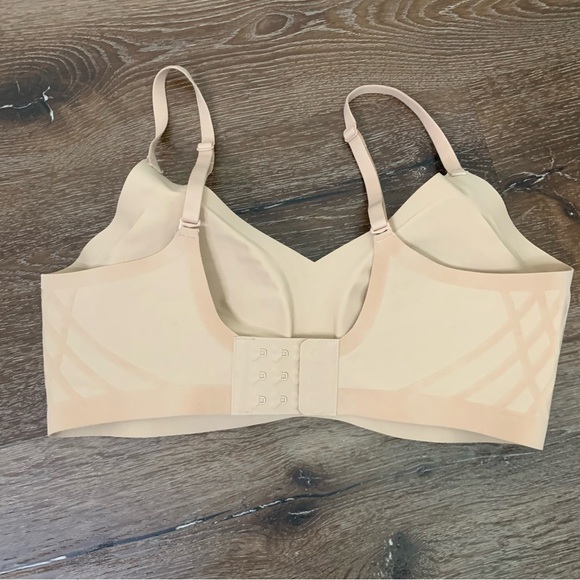 Honeylove Womens tan silhouette bra wire free small - Picture 5 of 9